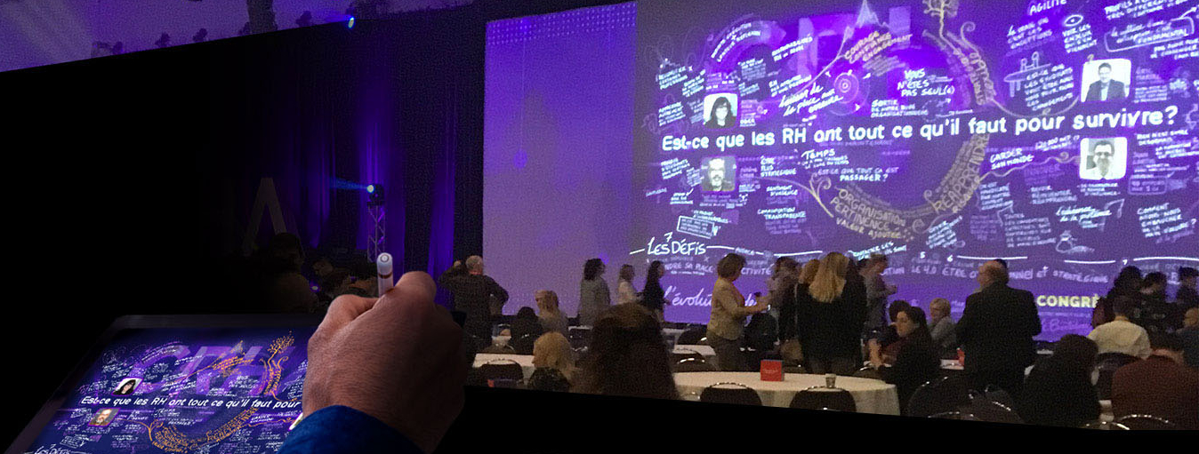 facilitation graphique en direct